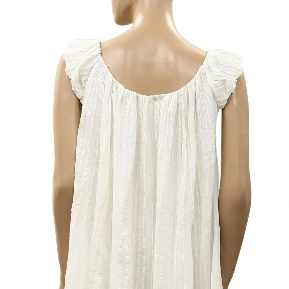 Free People Free-Est Jane Babydoll Women's Mini Dress Boat Neck Swing L 288546